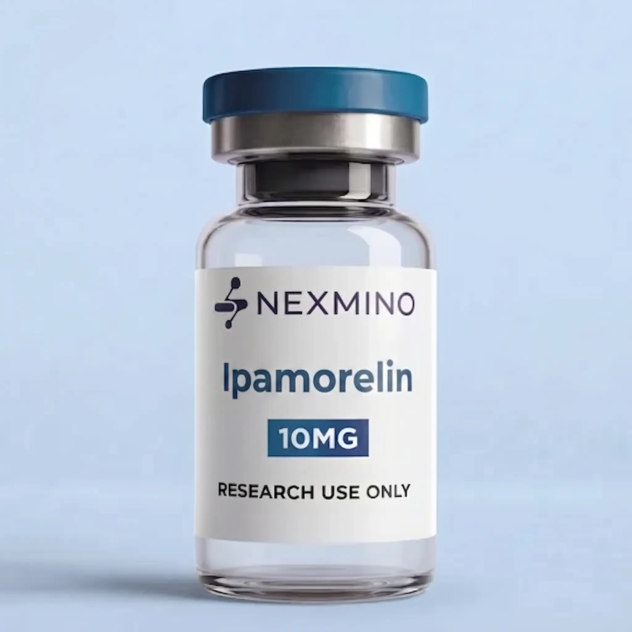 Ipamorelin research peptide vial